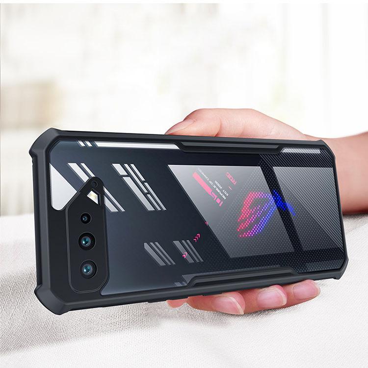 ASUS ROG Phone 5 ZS673KS TPU&PC クリアケース CASE 耐衝撃 軽量 持ちやすい カッコいい 仕上げ 高級感があふ｜coco-fit2018｜07