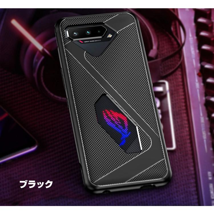 ASUS ROG Phone 5 ZS673KS TPU ケース CASE 耐衝撃 軽量 持ちやすい カッコいい 仕上げ 高級感があふれ 便利 実｜coco-fit2018｜09