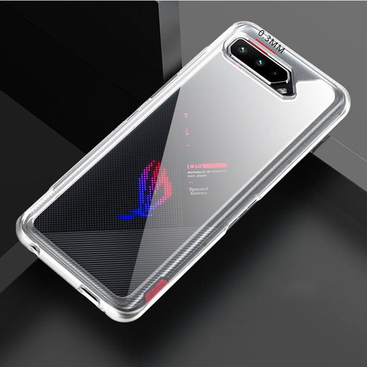 ASUS ROG Phone 5 ZS673KS TPU&PC クリアケース CASE 耐衝撃 軽量 持ちやすい カッコいい 仕上げ 高級感があふ｜coco-fit2018｜05