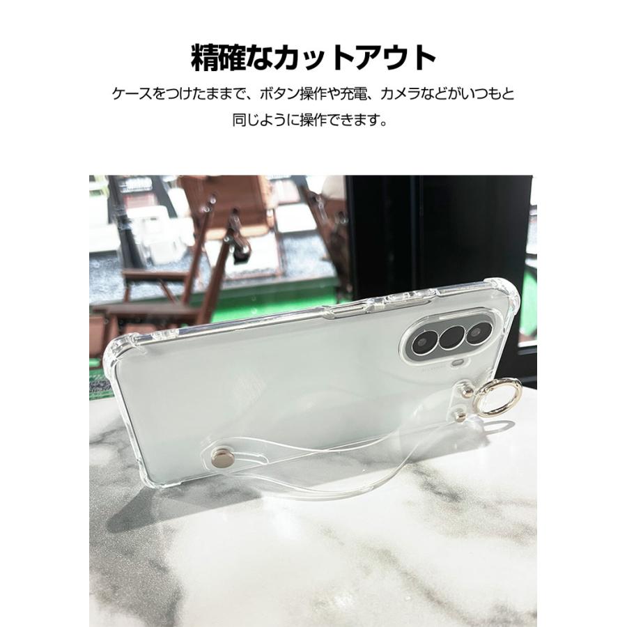 ASUS Zenfone 10 ケース カバー クリア CASE 衝撃に強いTPU素材 スマホ