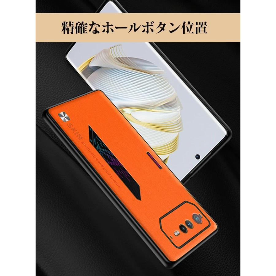 ASUS ROG Phone 6 ケース タフで頑丈 3重構造 TPU&PC&PUレザー CASE