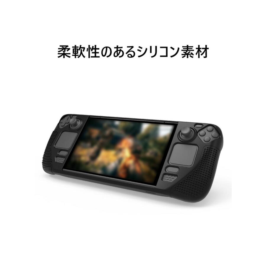 Steam Deck OLED スチームデック スチームデッキ ソフトケース 全面