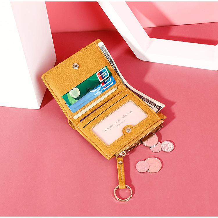 カードケース 二つ折り財布 軽量 大容量 多機能財布 カード入れ シンプル 財布 レシート カード収納 実用的 クレジットカード ポイントカード｜coco-fit2018｜15