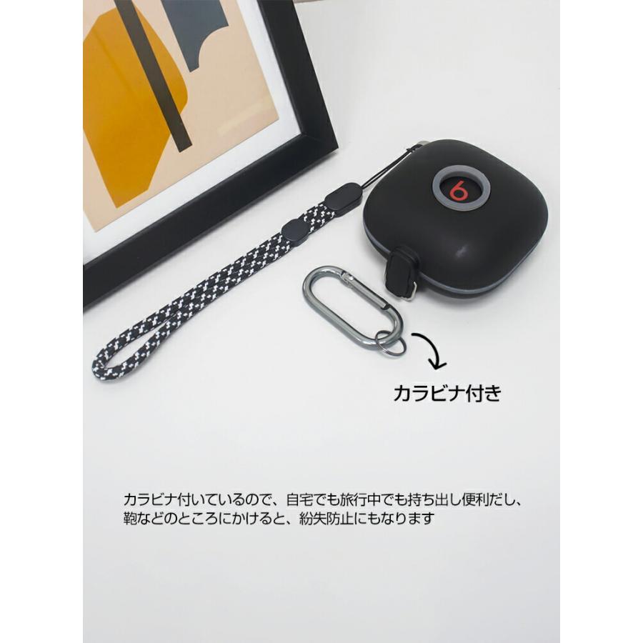 Beats Fit Pro ケース 2重構造 TPU+PC CASE 落下防止 独特なスイッチ