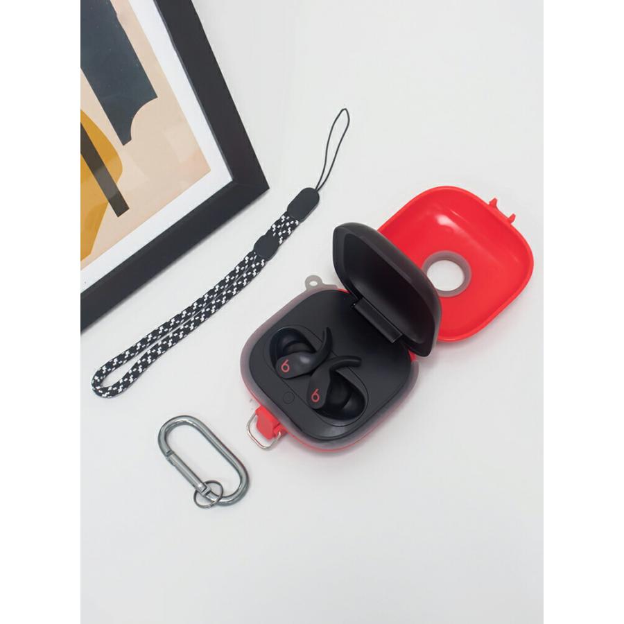 Beats Fit Pro ケース 2重構造 TPU+PC CASE 落下防止 独特なスイッチ