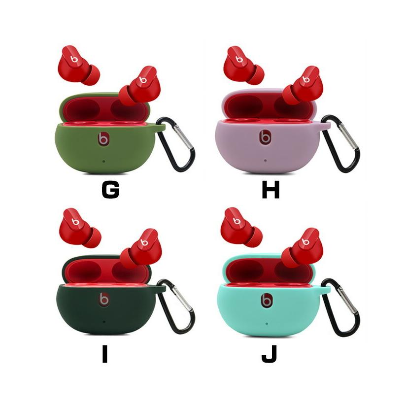 Beats Studio Buds ケース 柔軟性のあるシリコン素材の カバー