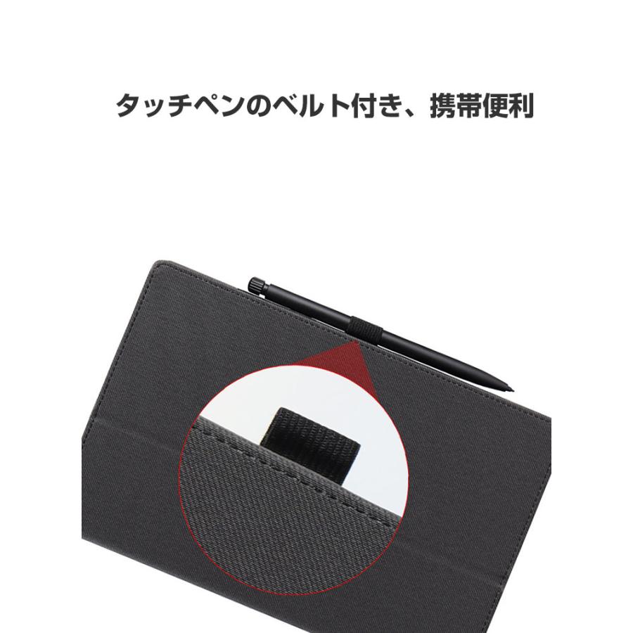 Blackview Tab 18 12インチ ケース 耐衝撃 手帳型 PUレザー おしゃれ
