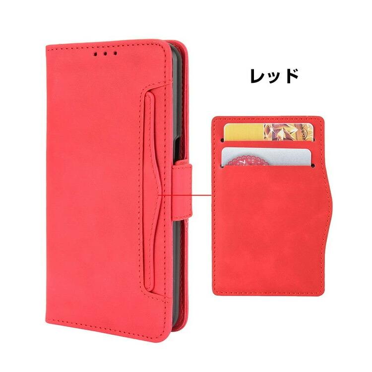 Blackview WAVE 7C用の手帳型カバー TPU+PUレザー スタンド機能 カード