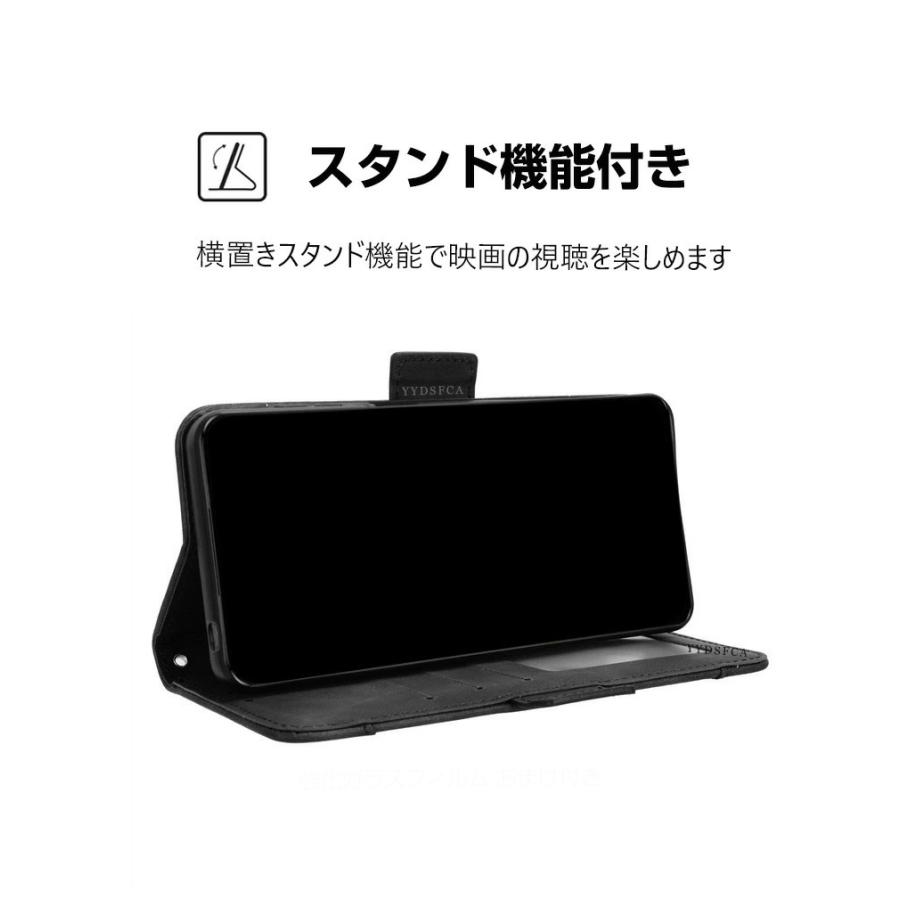 Blackview WAVE 7C用の手帳型カバー TPU+PUレザー スタンド機能 カード