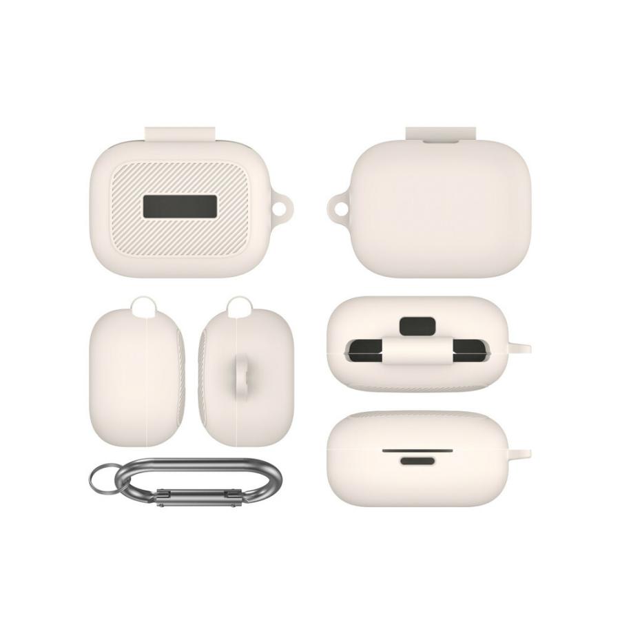 EarFun Air Pro 4+ ホワイト シリコンケース付 EarFun（イヤーファン） EarFun Air Pro 4 ケース 柔軟性のある