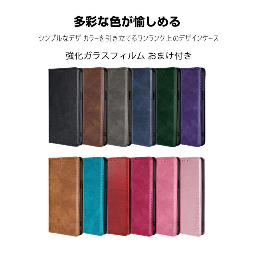 arrows FCNT Arrows We3 / Plus用の手帳型カバー TPU+PUレザー