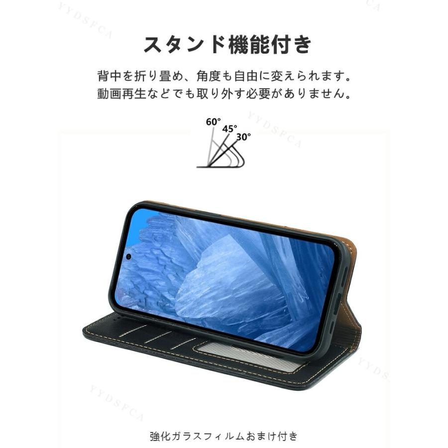 arrows アローズ We3/We3 プラス 用の手帳型 TPU&PUレザー スタンド