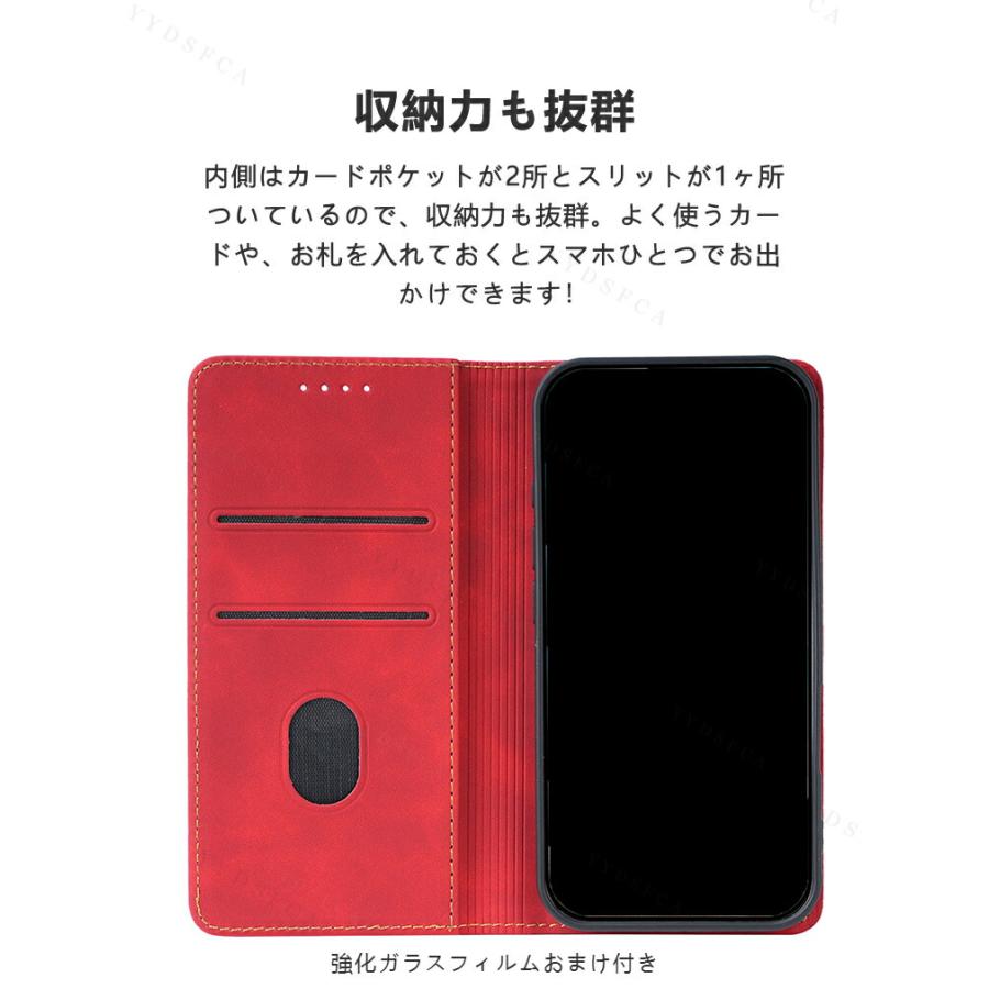 arrows アローズ We3/We3 プラス 用の手帳型 TPU&PUレザー スタンド