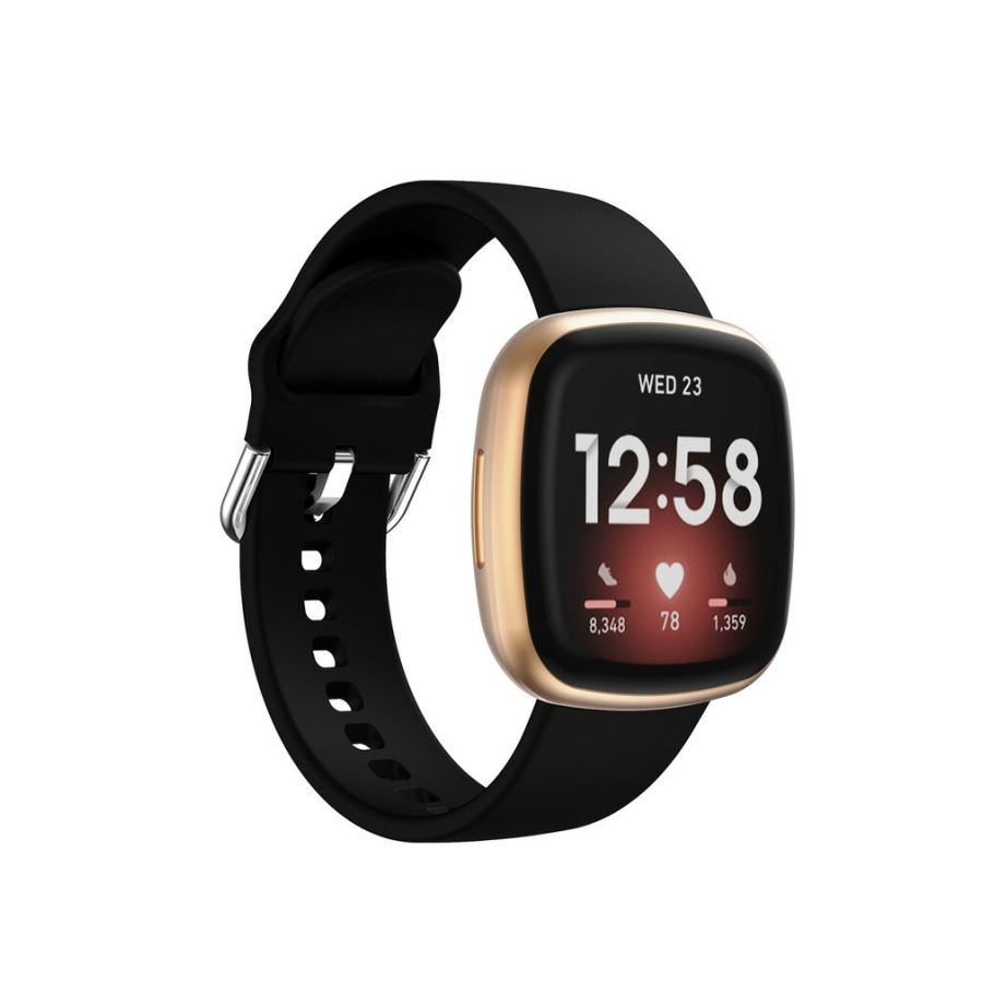 Fitbit Versa 4 Sense 2 交換 バンド シリコン 腕時計ベルト スポーツ