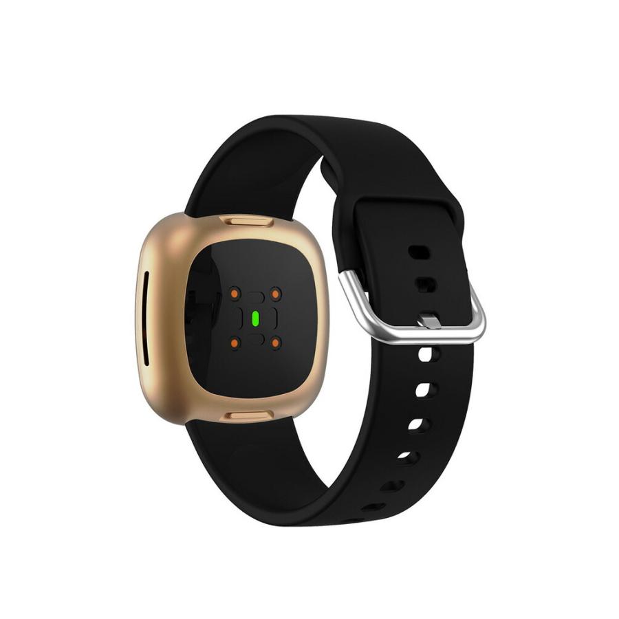 Fitbit Versa 4 Sense 2 交換 バンド シリコン 腕時計ベルト スポーツ