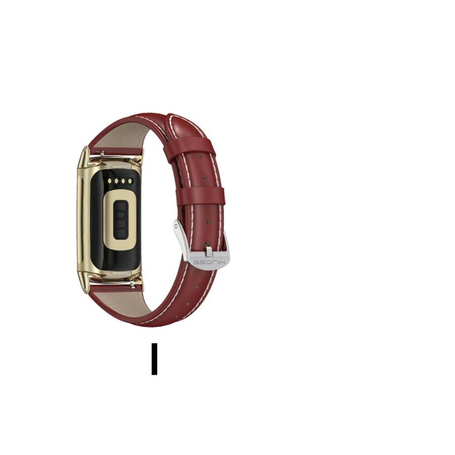Fitbit Charge 5 交換 バンド PUレザー素材 腕時計ベルト スポーツ ベルト 交換用 ベルト 替えベルト 簡単装着 爽やか 人気  おすすめ 腕時計バンド 交換ベルト｜coco-fit2018｜20