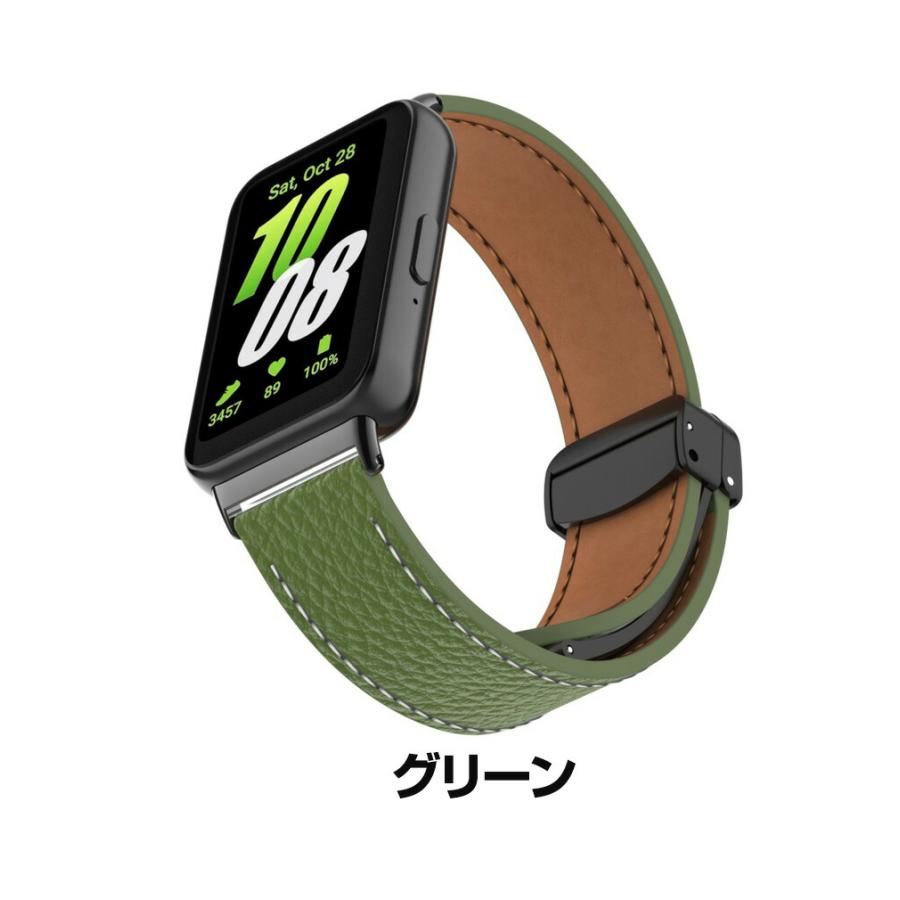 SAMSUNG（サムスン） Samsung Galaxy Fit 3 交換バンド PUレザー素材