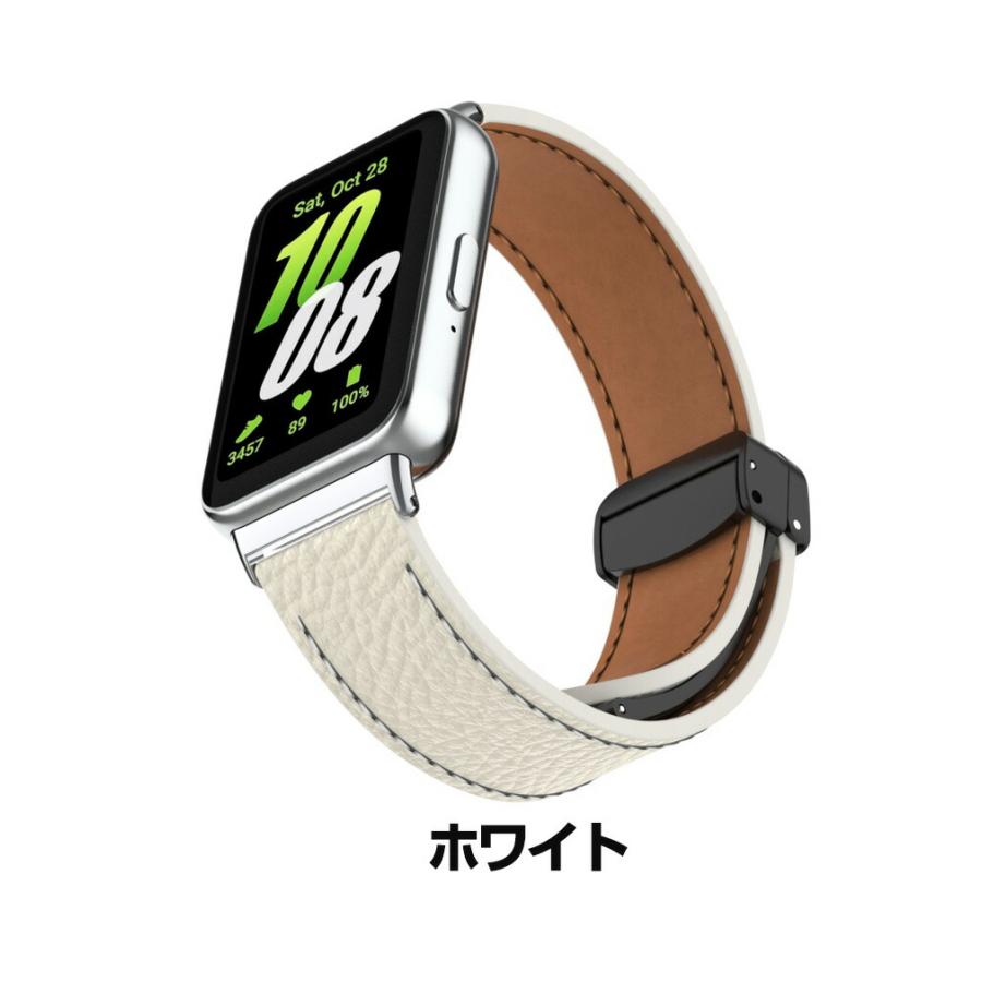 SAMSUNG（サムスン） Samsung Galaxy Fit 3 交換バンド PUレザー素材
