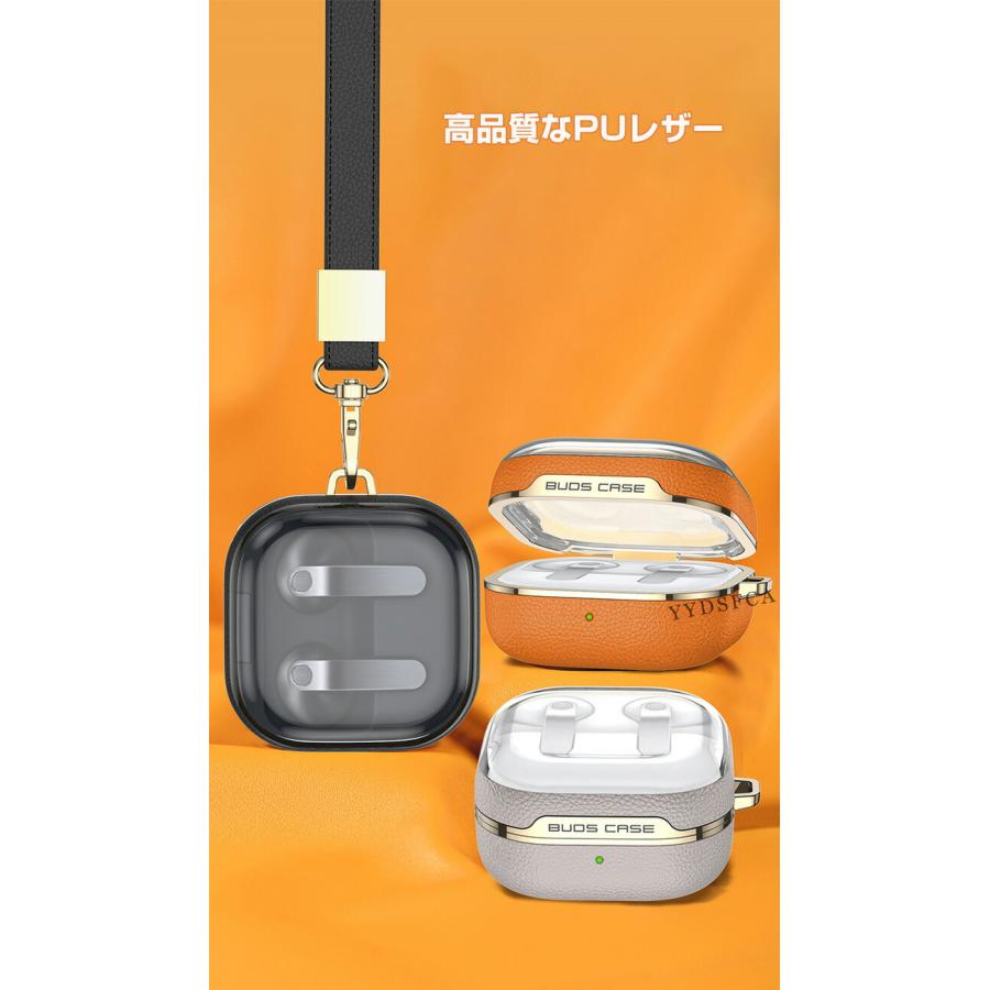SAMSUNG（サムスン） Galaxy Buds4 Pro ケース 充電穴付き メッキ