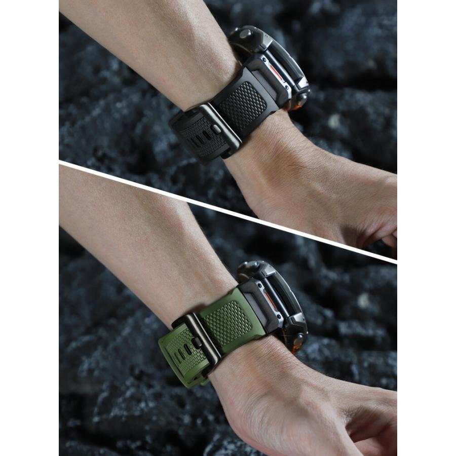 ♦️新品レザーベルト&新品シリコンベルト♦️ガーミン フェニックス7x GARMIN（ガーミン） Garmin Fenix 7X Enduro 3 Fenix 8 Dual Power