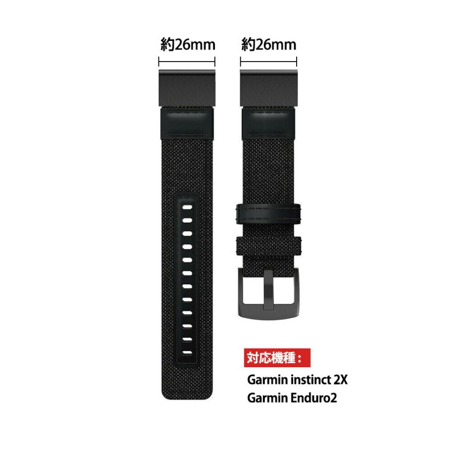 Garmin instinct 2 2X Descent G1 Enduro2 交換 時計バンド オシャレな 