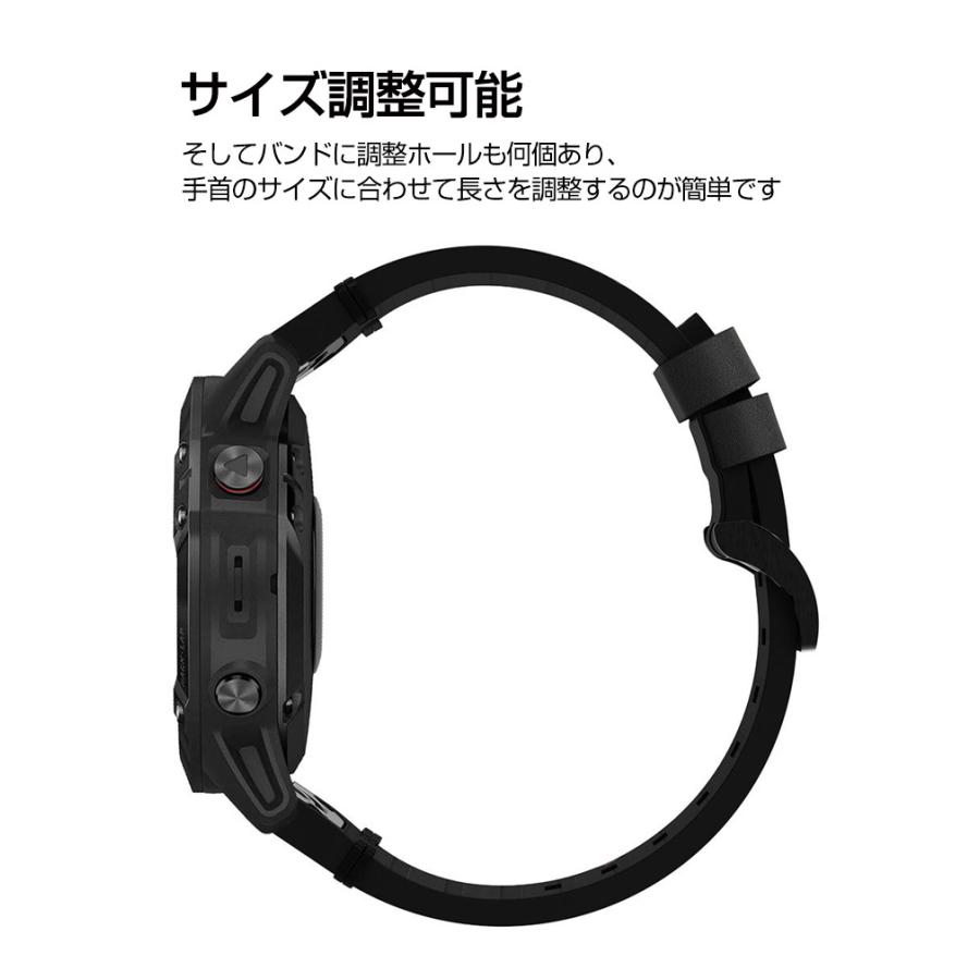 Garmin epix Pro (Gen 2) 42mm 47mm 51mm EPIX gen2 交換 バンド PU