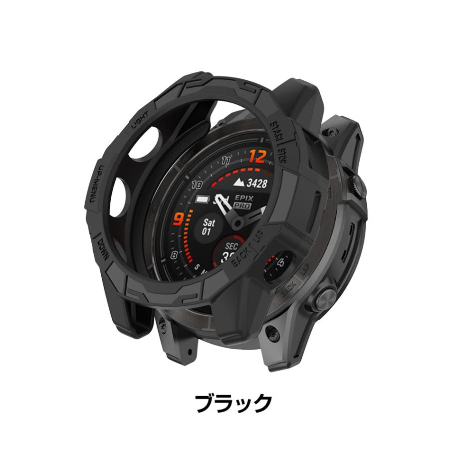 Garmin epix Pro (Gen 2) 42mm 47mm 51mm Fenix 7S 7 7X ケース TPU