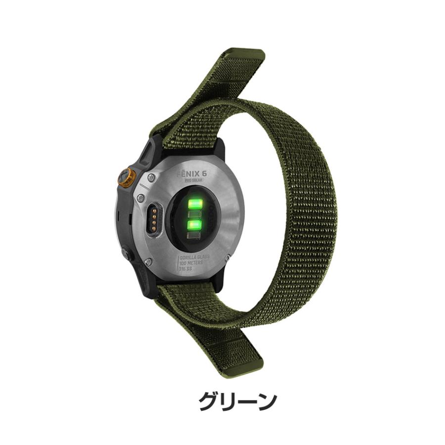 Garmin Approach S70 42mm/47mm 交換 時計バンド ナイロン素材