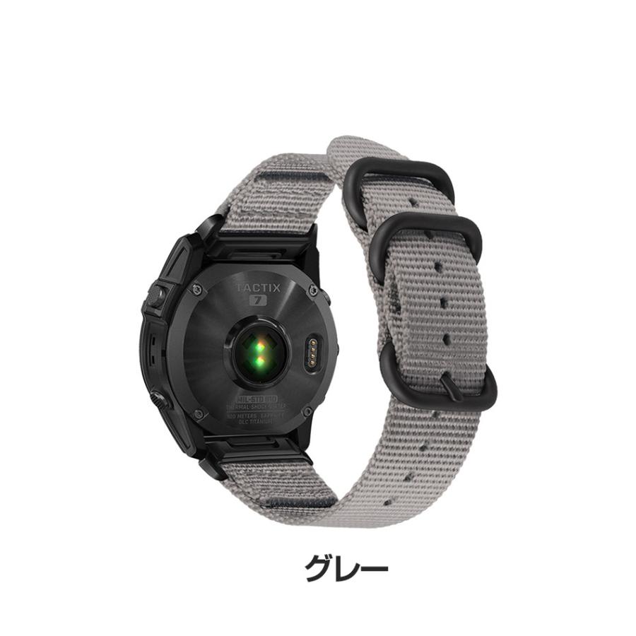 Garmin Approach S70 47mm 交換 時計バンド オシャレな ナイロン