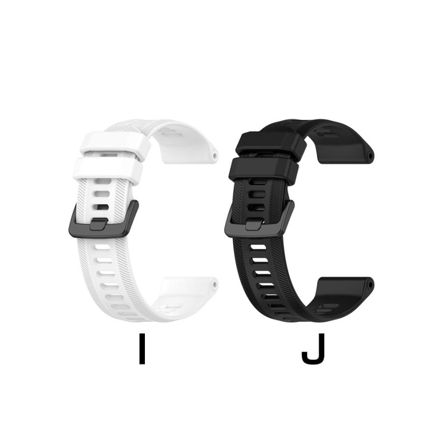 GARMIN Forerunner 955 交換 バンド シリコン素材 スポーツ ベルト