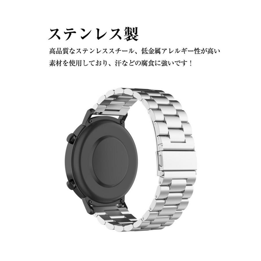 GARMIN Venu Sq 2 交換 バンド オシャレな ガーミン 高級ステンレス
