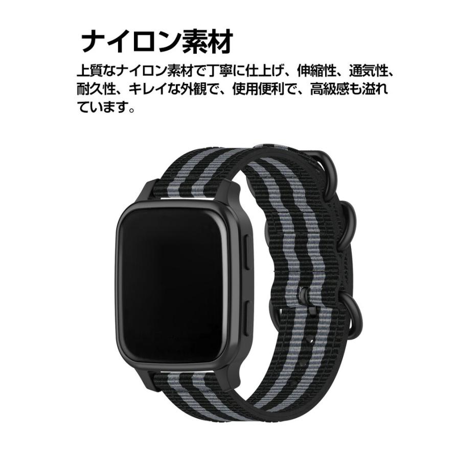 GARMIN Venu Sq 2 Music 交換 バンド オシャレな ナイロン ガーミン