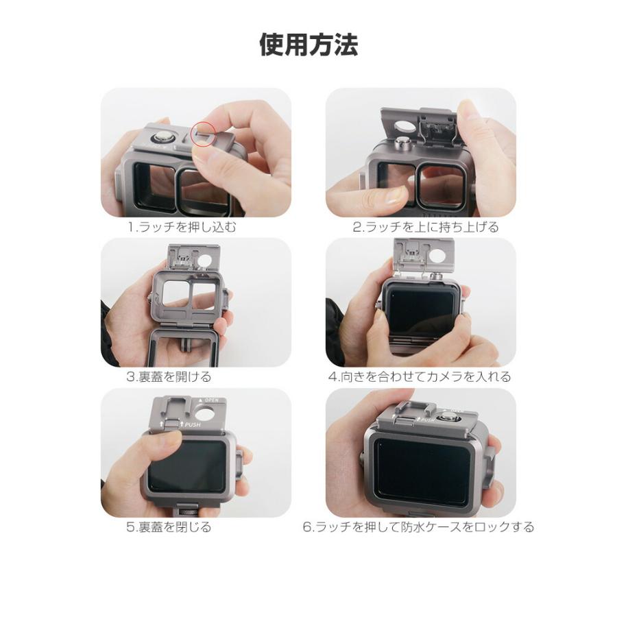 GoPro - GoPro HERO９BLACK   防水ケース　ヘッドバンド　３点セット GoPro Hero 9/10ブラック用AFAITH防水ケース、GoProHero9/10