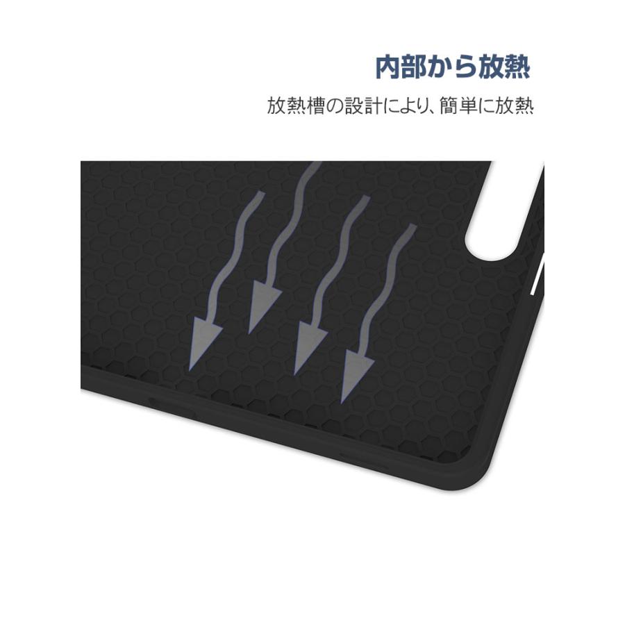 Galaxy Tab S9 FE ケース 耐衝撃 カバー PUレザー 持ちやすい スタンド