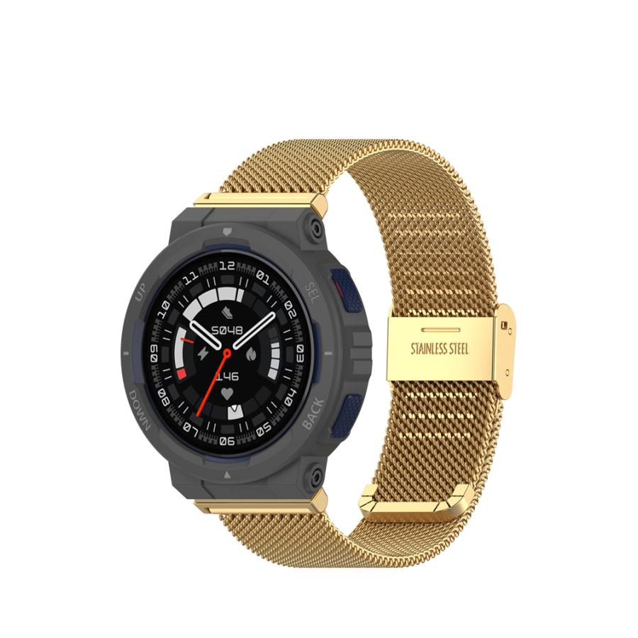 Amazfit Active Edge 交換 バンド オシャレな  高級ステンレス 交換用 ベルト 替えベルト 簡単装着 爽やか 実用 人気 おしゃれ  腕時計バンド 交換ベルト｜coco-fit2018｜06