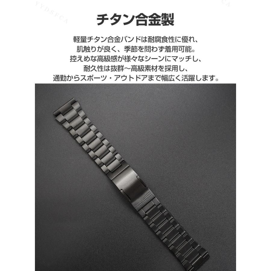 Amazfit T-Rex 3 Pro 48mm 用のがエレガントで おしゃれな チタン合金