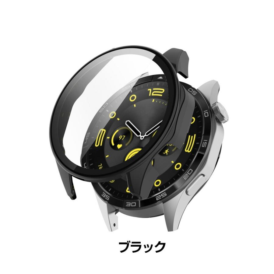 HUAWEI WATCH GT 4 41mm 46mm ケース PC素材+強化ガラス フルカバー 液晶保護 クリア シンプルで CASE 落下衝撃 フィルム一体 全面保護 人気 保護ケース｜coco-fit2018｜16