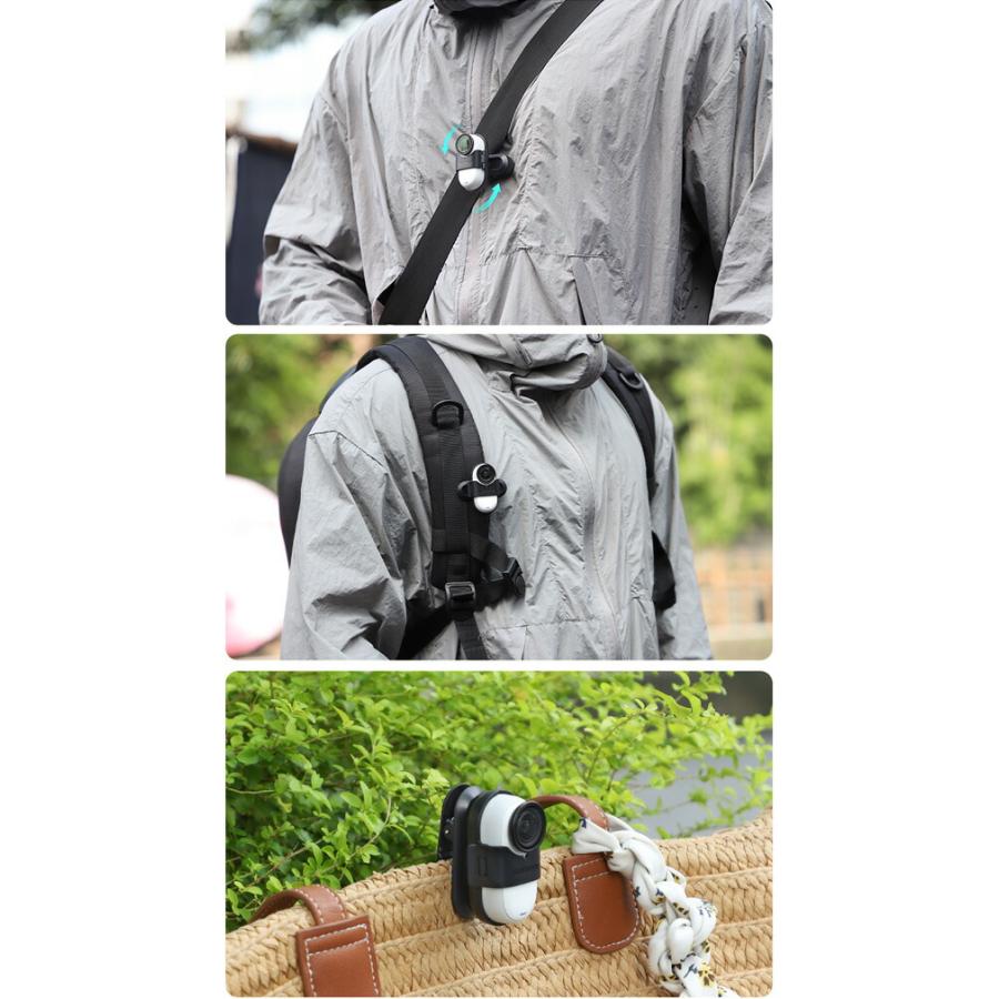 Insta360 インスタ360 Insta360 GO 3S/GO 3用 バックパッククリップ