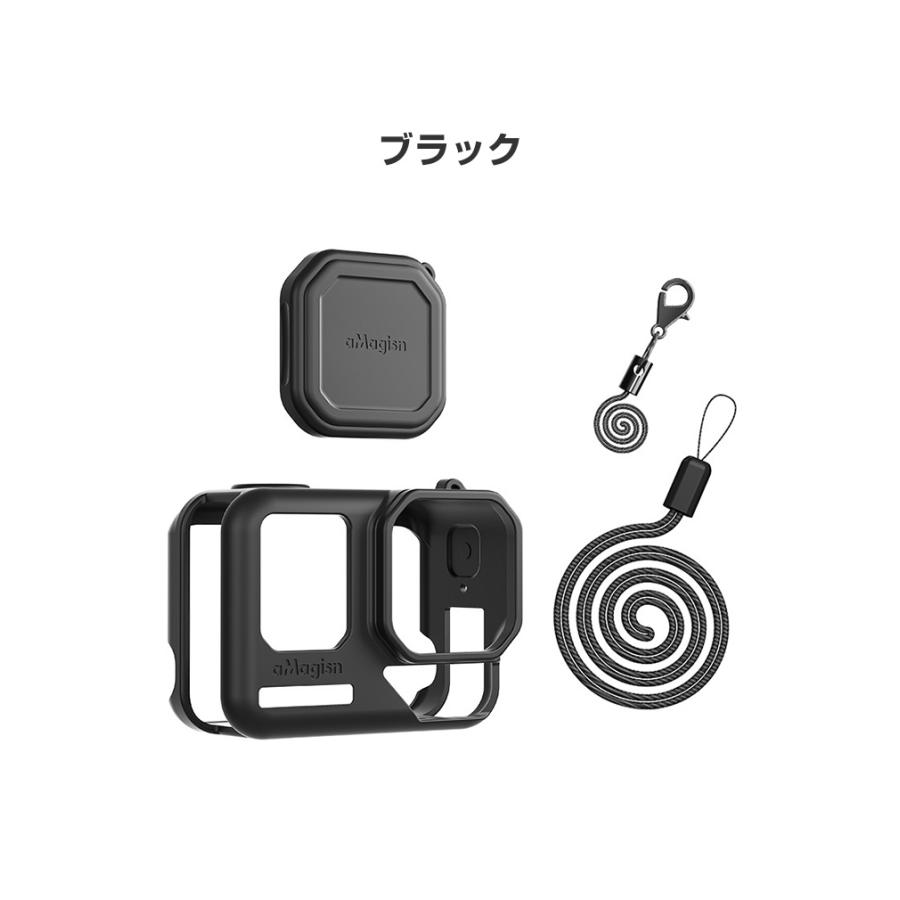 Insta360 インスタ360 エース プロ 2用のケース シリコン素材製 レンズ