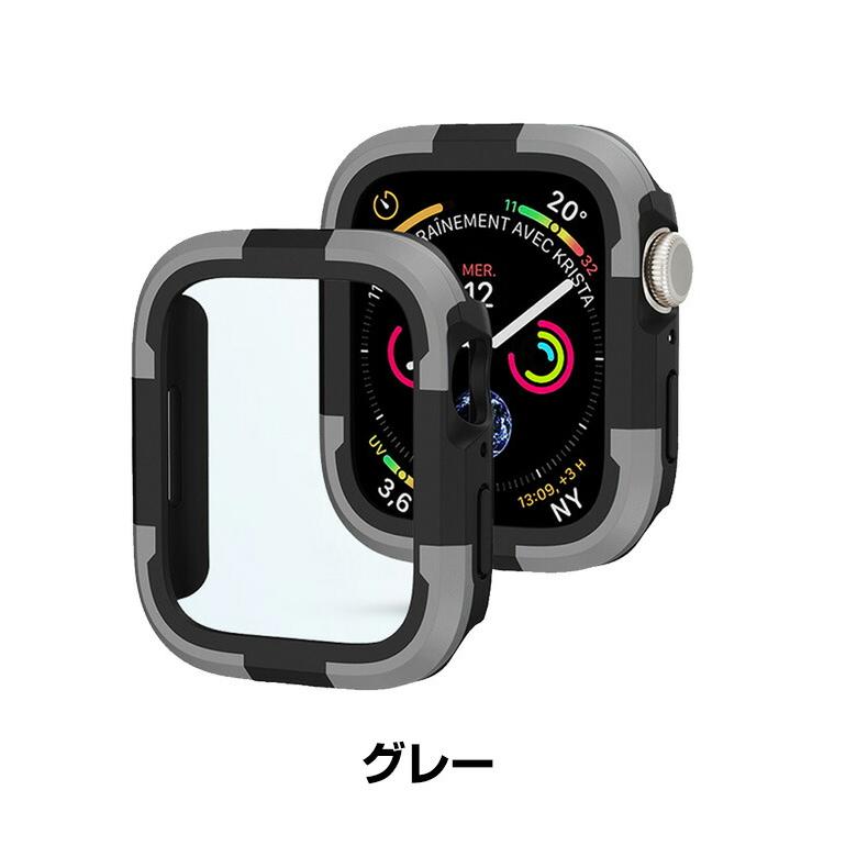 Apple アップルウォッチ10 42mm/46mm 用の ケース タフで頑丈 2重構造