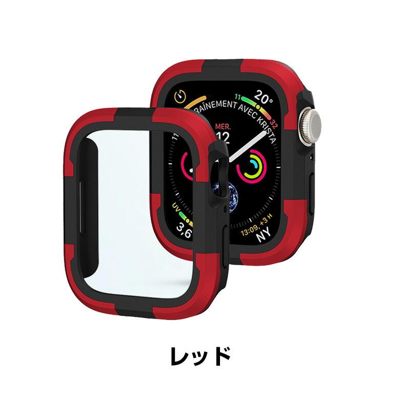 Apple アップルウォッチ10 42mm/46mm 用の ケース タフで頑丈 2重構造