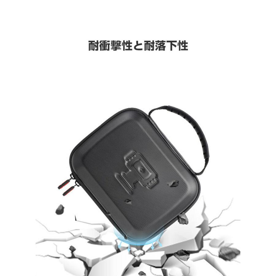 DJI オスモ ポケット3 収納ケース 保護ケース バッグ 防震 防塵 Osmo Pocket 3本体やケーブルなどのアクセサリも収納可能 耐衝撃 ケース 携帯便利｜coco-fit2018｜03