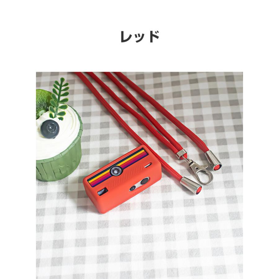 Kodak Charmera キーチェーン レッド KODAK CHARMERA ケース シリコンケース キーチェーン デジタルカメラ