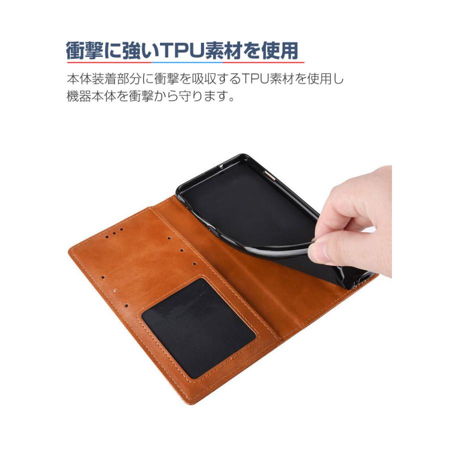 KYOCERA TORQUE G06 KYG03 ケース 耐衝撃 カバー 手帳型 財布型 TPU&PU