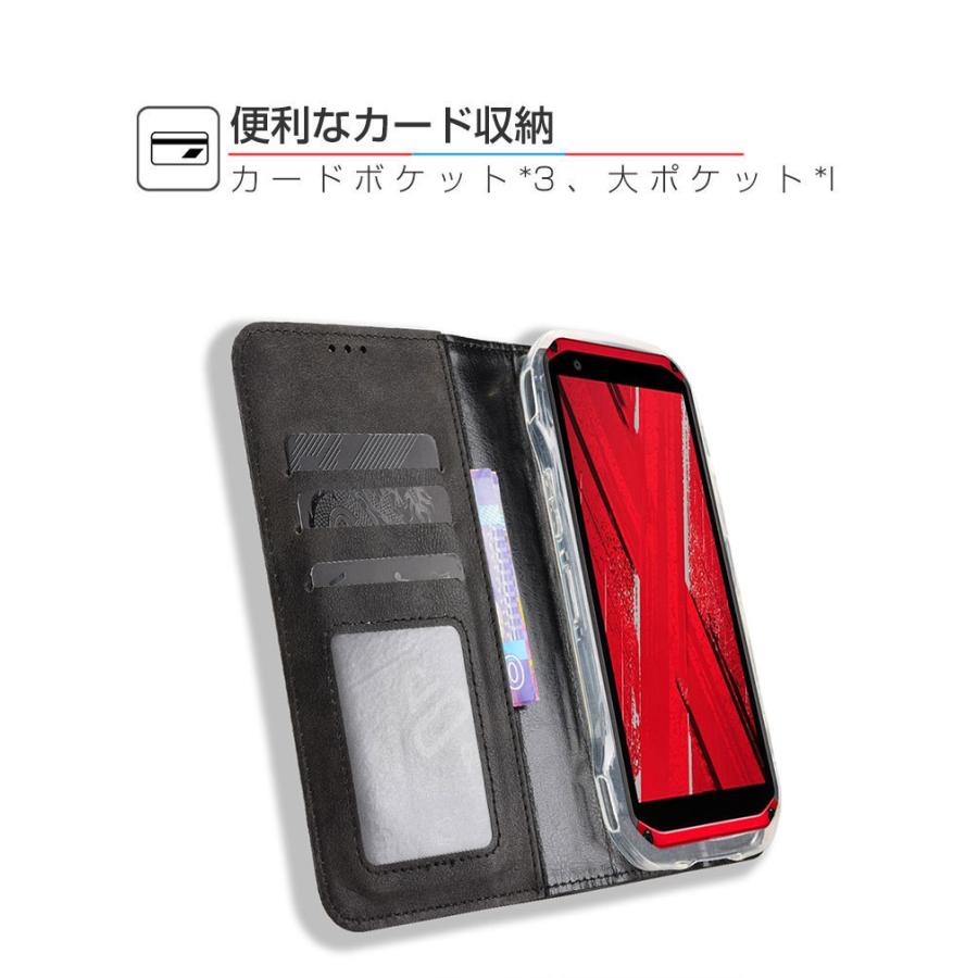 KYOCERA TORQUE G07 ケース 耐衝撃 カバー 便利性の高い スタンド機能