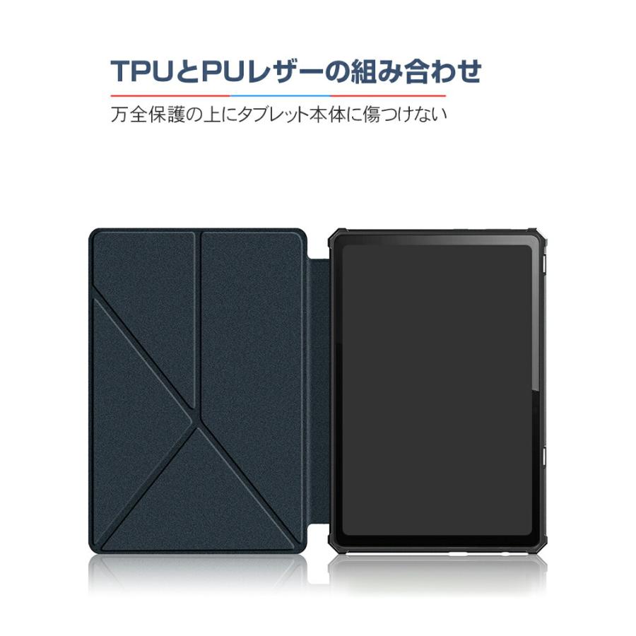 NEC LAVIE Tab T10d ケース 耐衝撃 カバー PUレザー おしゃれ 持ち