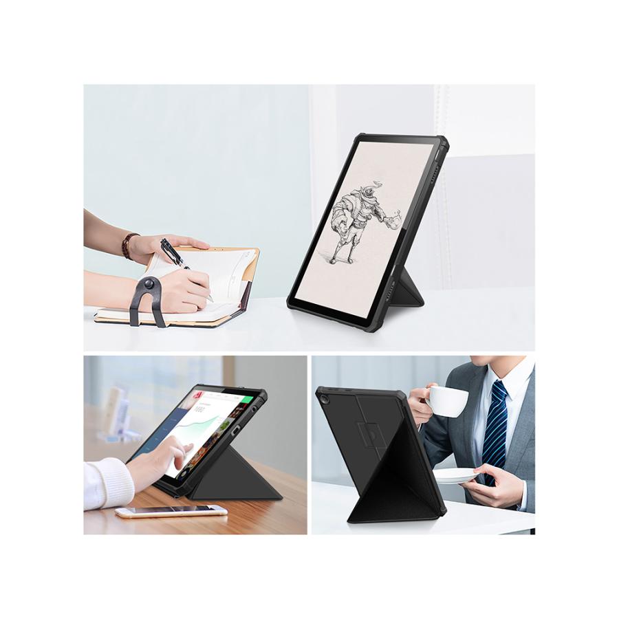 NEC LAVIE Tab T10d ケース 耐衝撃 カバー PUレザー おしゃれ 持ち