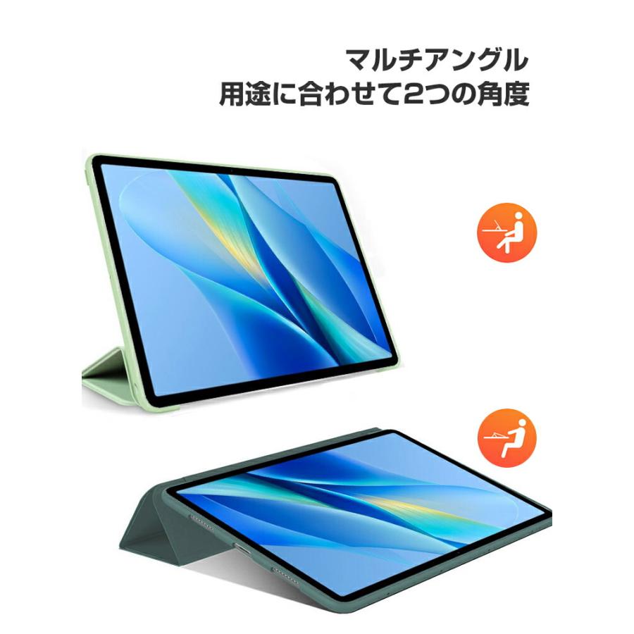 NEC LAVIE Tab T10d ケース 耐衝撃 カバー PUレザー おしゃれ  持ちやすい 汚れ防止 スタンド機能  お洒落な タブレットケース カッコいい 手帳型カバー｜coco-fit2018｜10