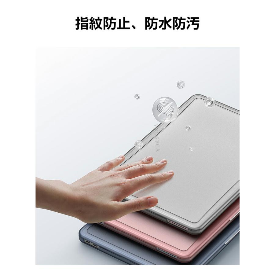 Apple MacBook Neo 13インチ 2026モデル用のPC製 半透明 放熱性 上面