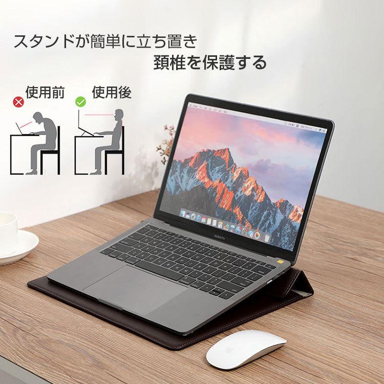 Apple MacBook Pro 14 インチ 2021モデル マックブック プロ ノートPC ケース 高級PUレザー ケース/カバー カッコい｜coco-fit2018｜11